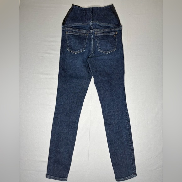 Madewell Maternity Over-the-Belly Skinny Jeans - Picture 4 of 9